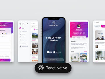 Detail React Js Mobile Template Nomer 15