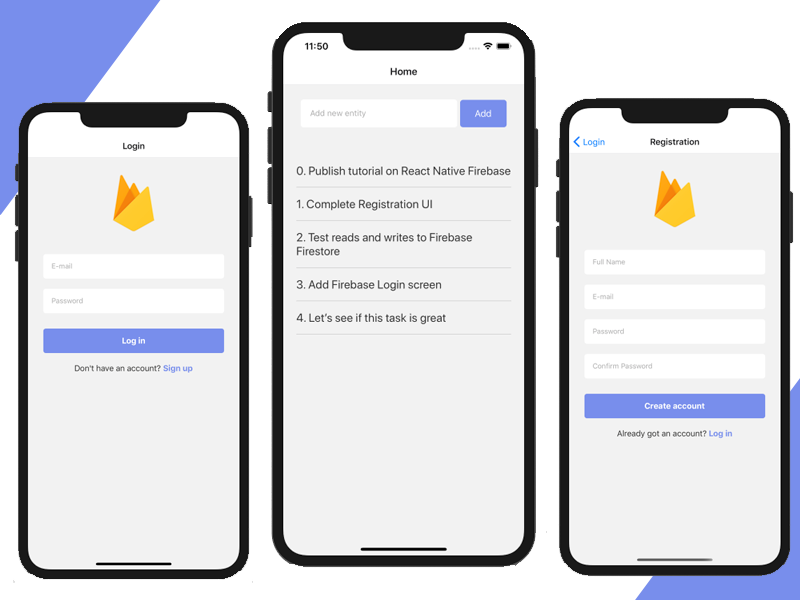 Detail React Js Mobile Template Nomer 24