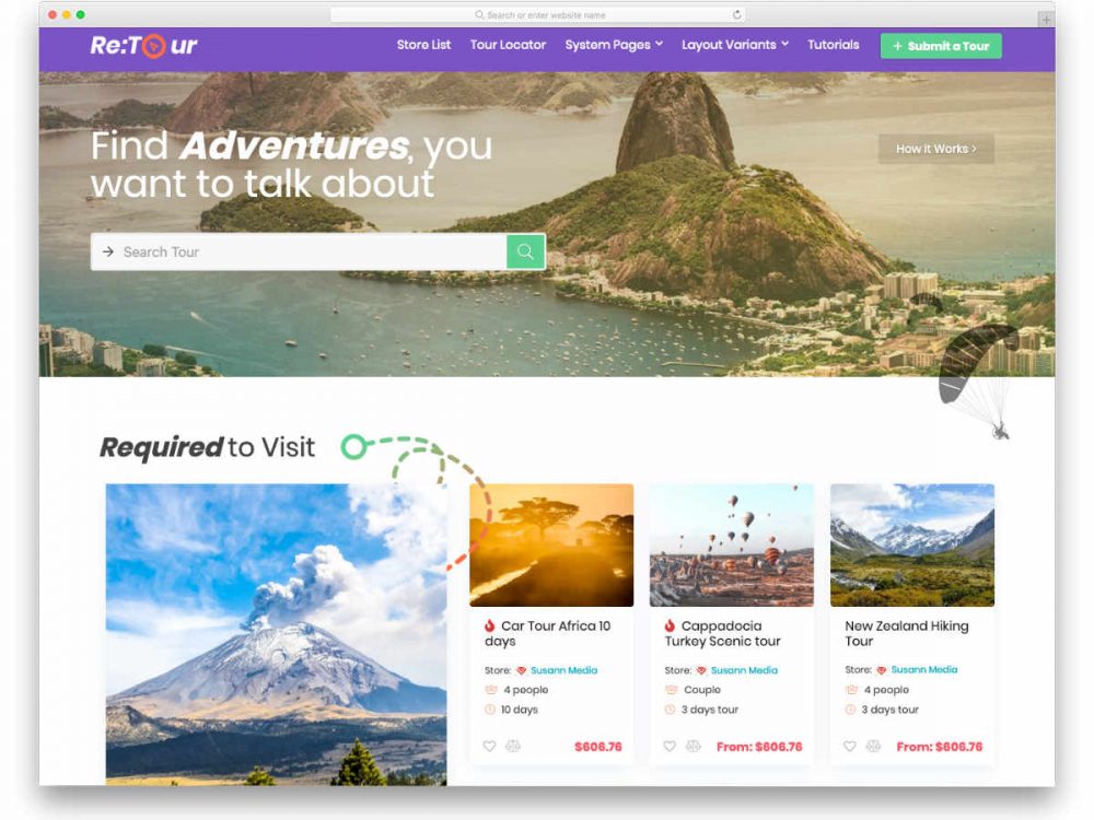 Detail React Js Mobile Template Nomer 29