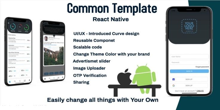 Detail React Js Mobile Template Nomer 43