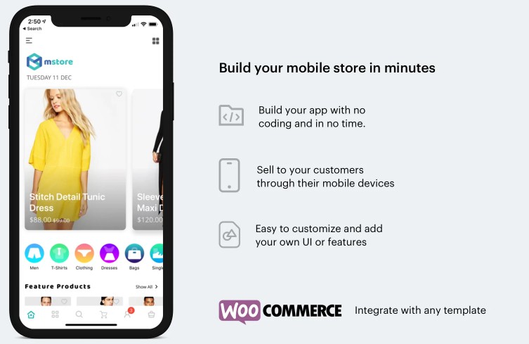 Detail React Js Mobile Template Nomer 6