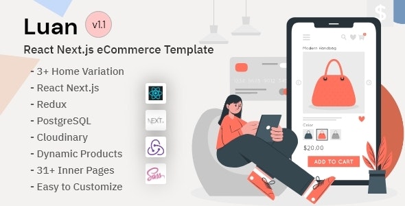 Detail React Js Mobile Template Nomer 45