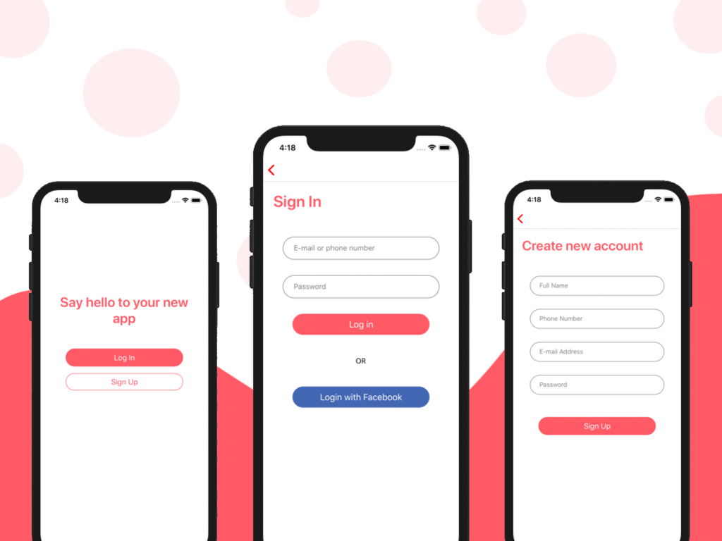 Detail React Js Mobile Template Nomer 8