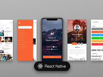 Detail React Js Mobile Template Nomer 10