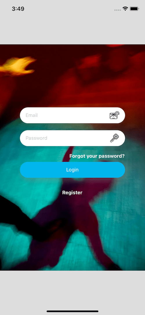 Detail React Native Login Screen Template Free Nomer 16