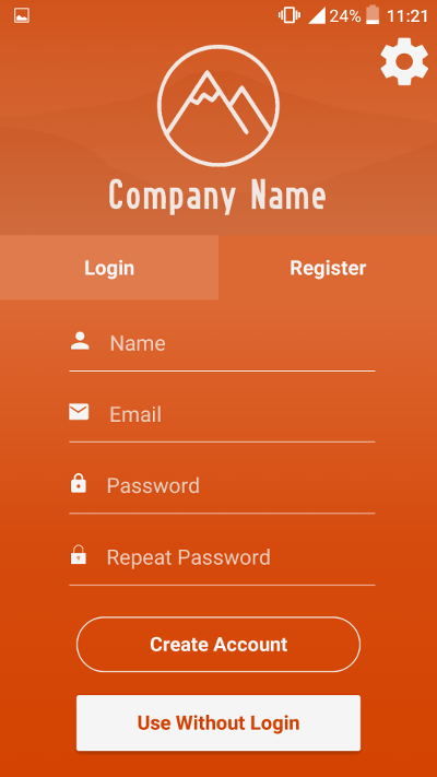 Detail React Native Login Screen Template Free Nomer 21