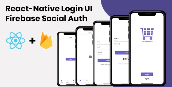 Detail React Native Login Screen Template Free Nomer 24