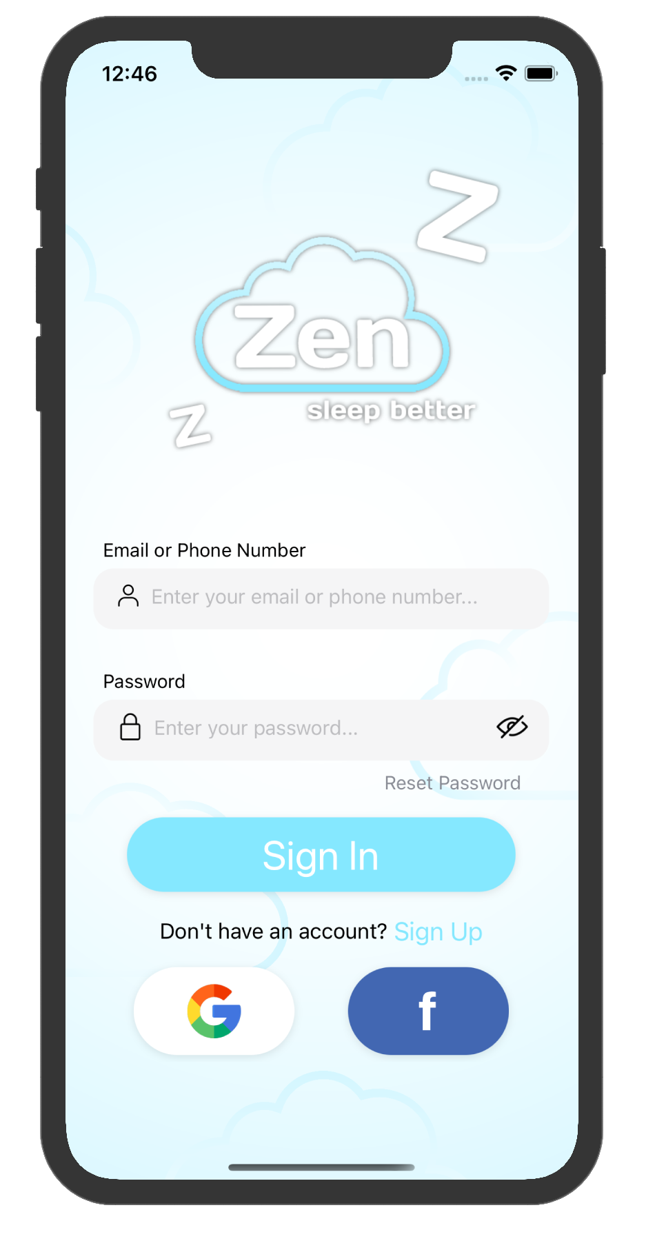 Detail React Native Login Screen Template Free Nomer 46