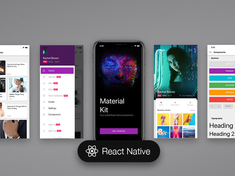 Detail React Native Template Nomer 13