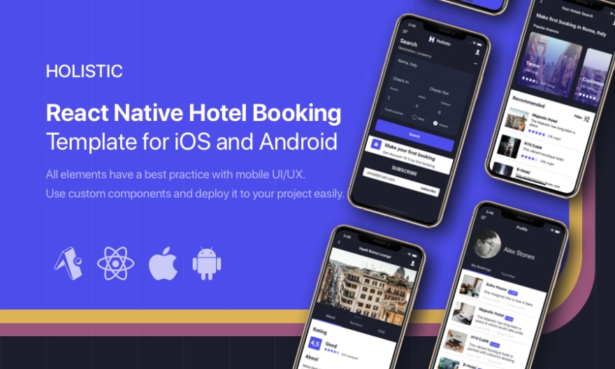 Detail React Native Template Nomer 34