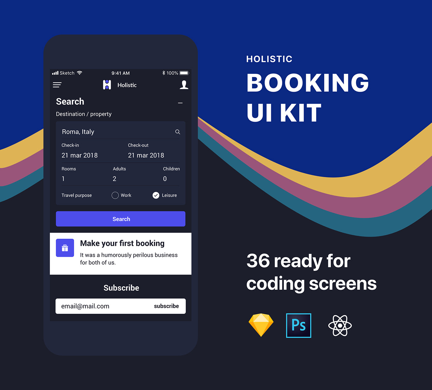 Detail React Native Template Nomer 36
