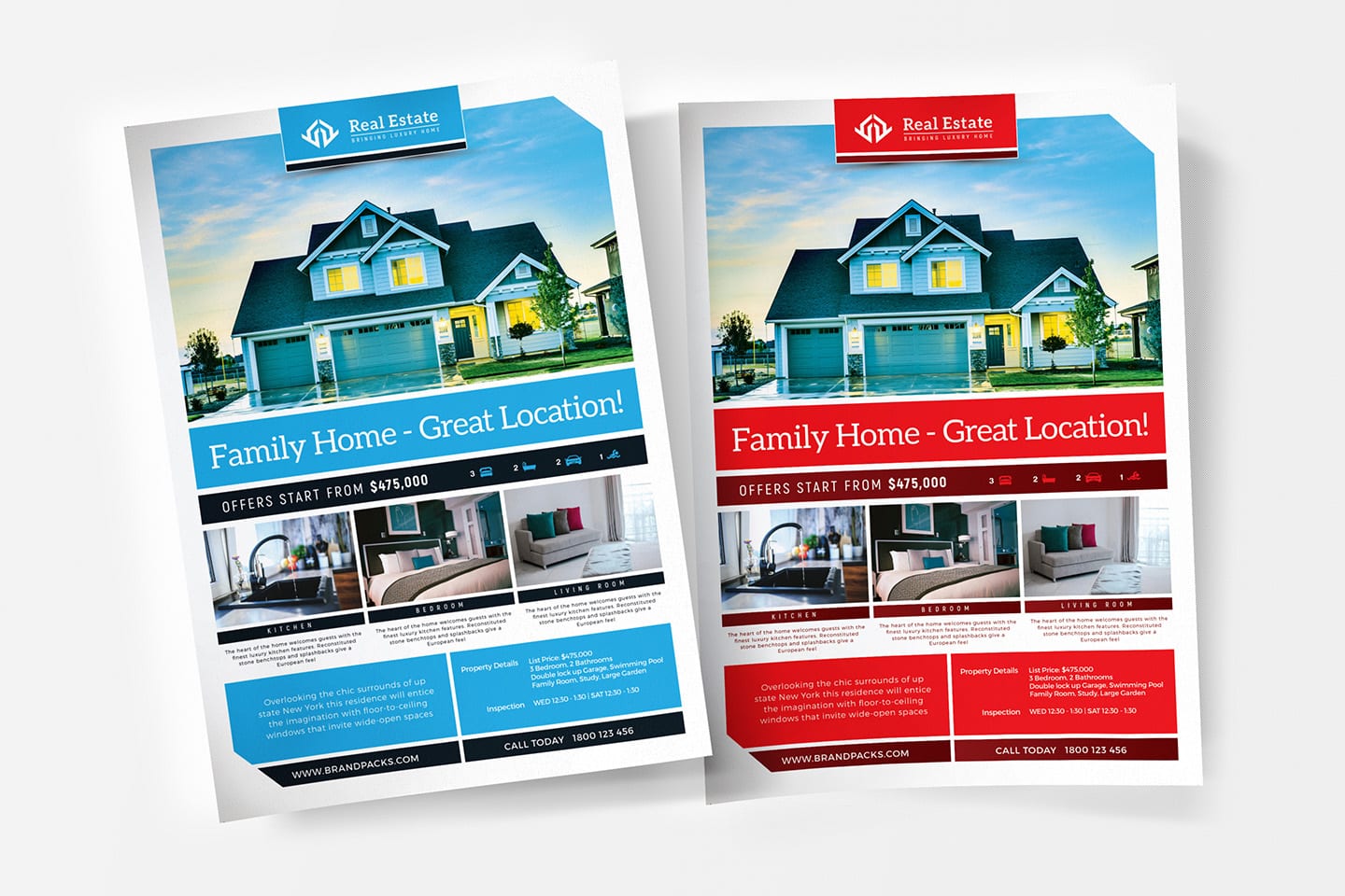 Detail Real Estate Flyer Template Free Nomer 23