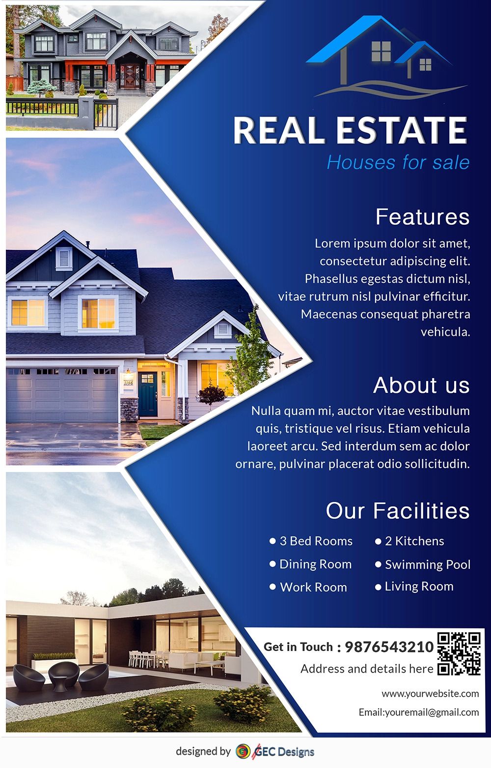 Detail Real Estate Flyer Template Free Nomer 9