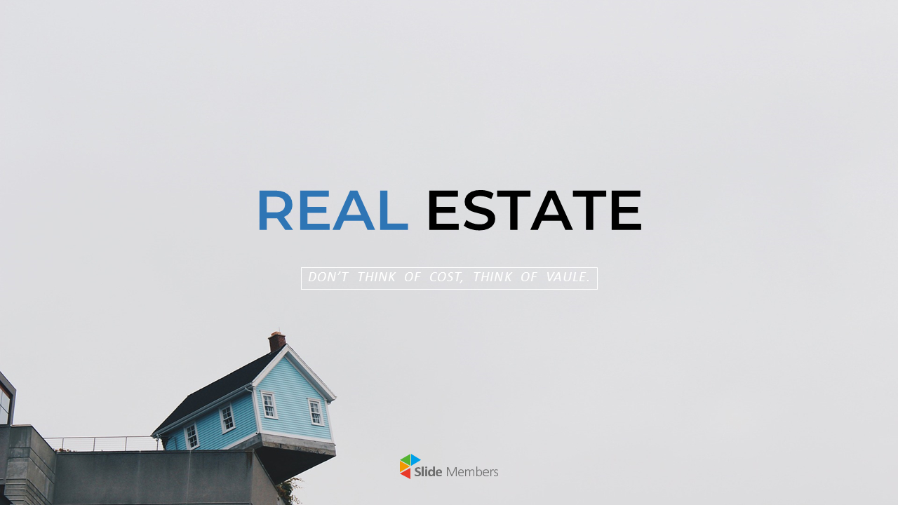 Detail Real Estate Powerpoint Presentation Template Nomer 15