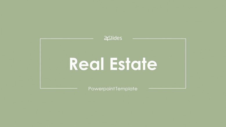 Detail Real Estate Powerpoint Presentation Template Nomer 29