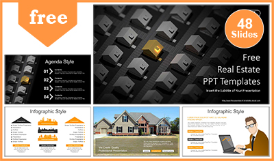Detail Real Estate Powerpoint Presentation Template Nomer 34
