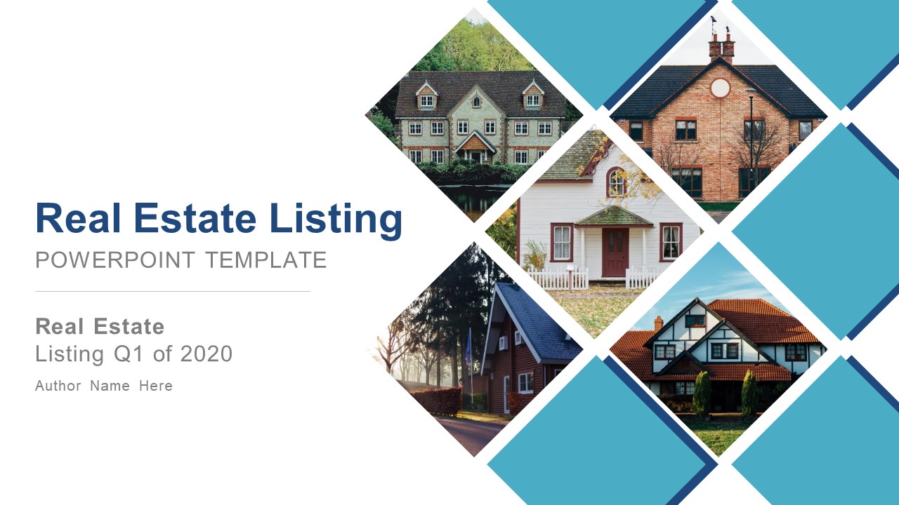 Detail Real Estate Powerpoint Presentation Template Nomer 5