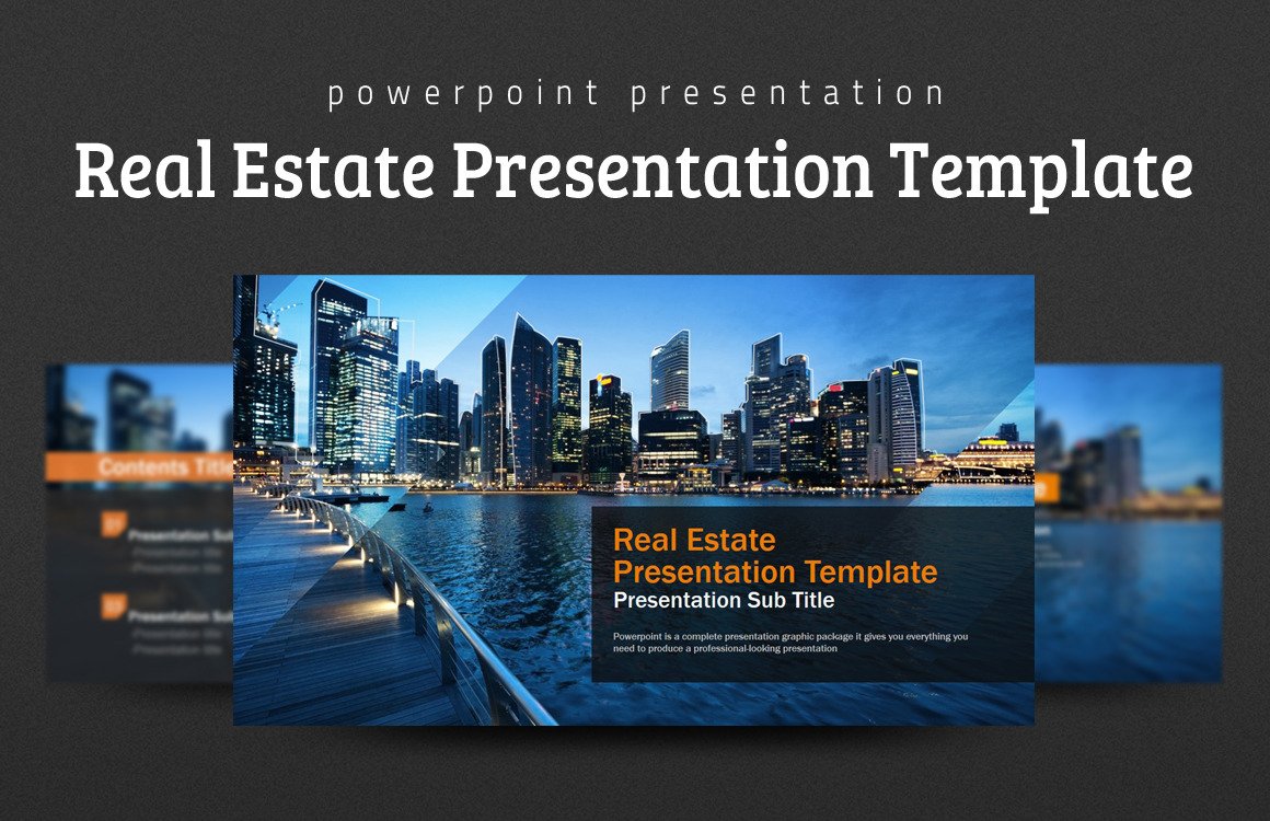 Detail Real Estate Powerpoint Presentation Template Nomer 38