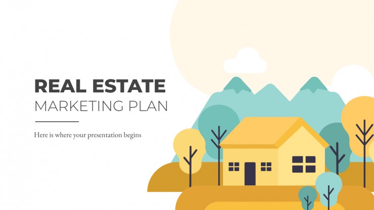 Detail Real Estate Powerpoint Presentation Template Nomer 10