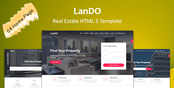 Detail Real Estate Template Themeforest Nomer 21