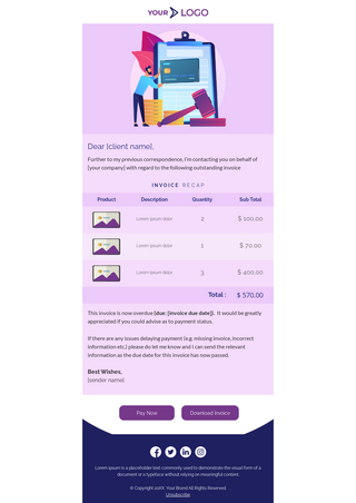 Detail Receipt Email Template Html Nomer 37