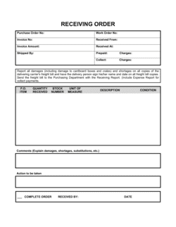 Detail Receiving Document Template Nomer 19