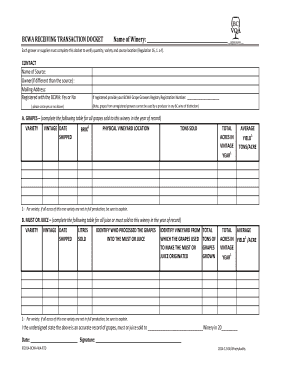 Detail Receiving Document Template Nomer 41