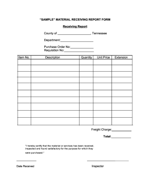 Detail Receiving Document Template Nomer 10