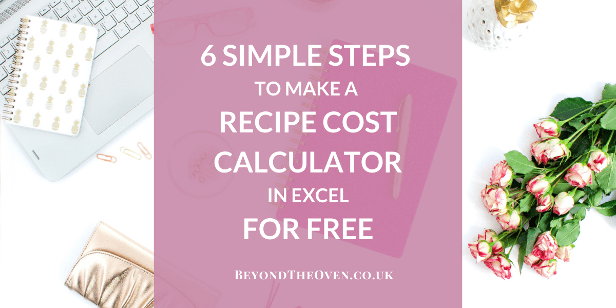 Detail Recipe Costing Template Excel Free Nomer 34