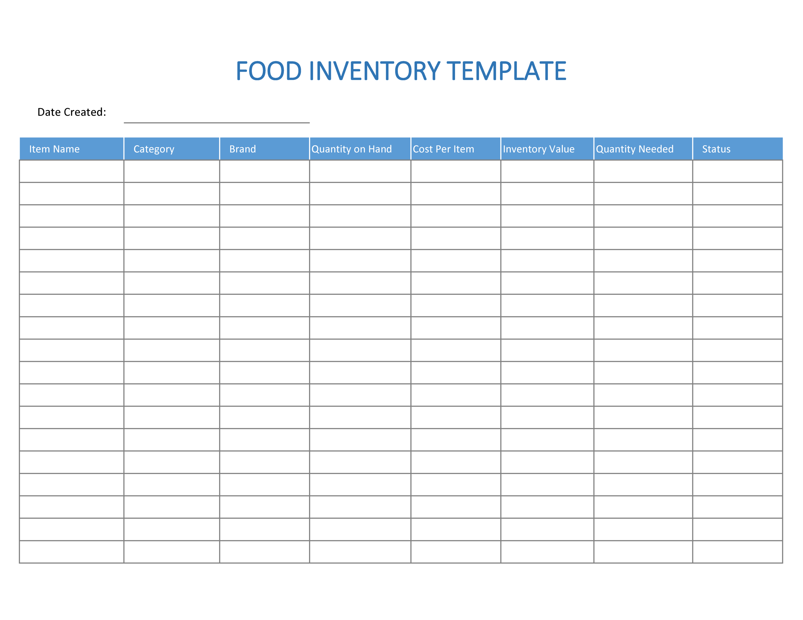 Detail Recipe Costing Template Excel Free Nomer 39