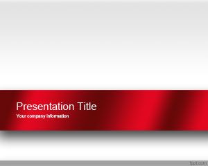 Detail Red Powerpoint Template Nomer 16