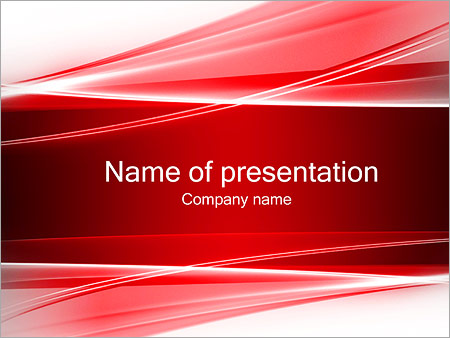 Detail Red Powerpoint Template Nomer 21