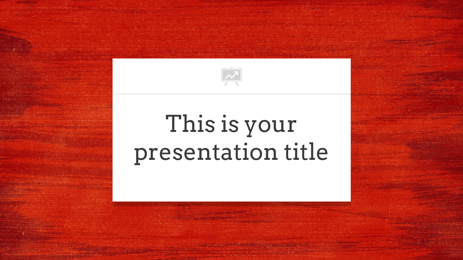 Detail Red Powerpoint Template Nomer 49