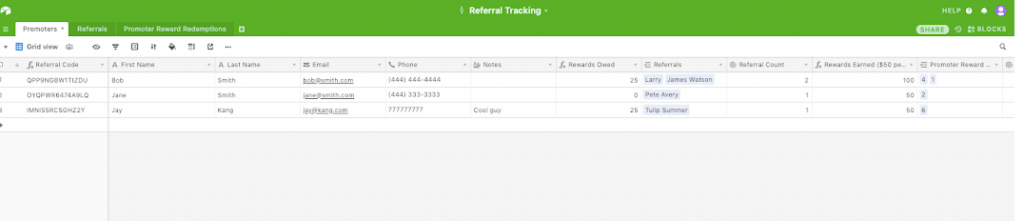 Detail Referral Tracker Excel Template Nomer 5