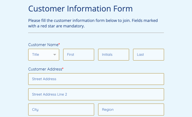 Detail Registration Card Template Nomer 41