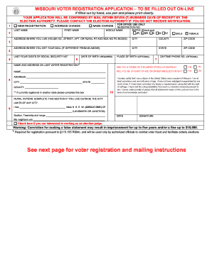 Detail Registration Card Template Nomer 44