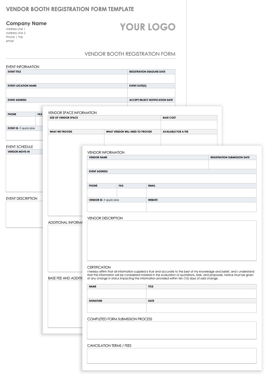 Detail Registration Card Template Nomer 54