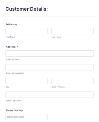 Detail Registration Form Template Nomer 14