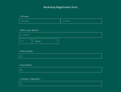 Detail Registration Form Template Nomer 32