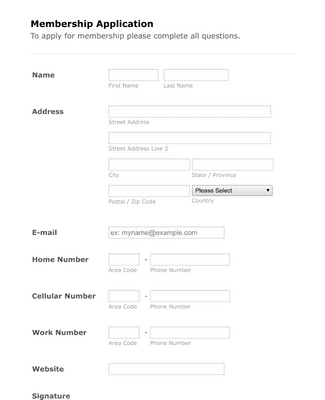 Detail Registration Form Template Nomer 38