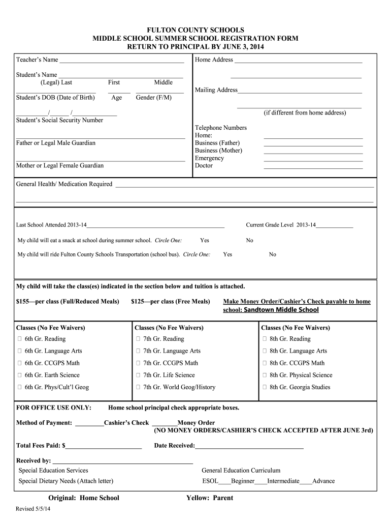 Detail Registration Form Template Nomer 40
