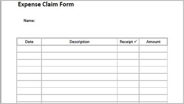 Detail Reimbursement Form Template Excel Nomer 11