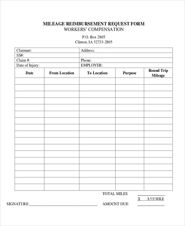 Detail Reimbursement Form Template Excel Nomer 28