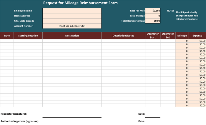 Detail Reimbursement Form Template Excel Nomer 53