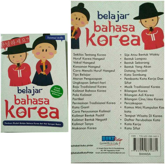 Rekomendasi Buku Belajar Bahasa Korea Untuk Pemula - KibrisPDR