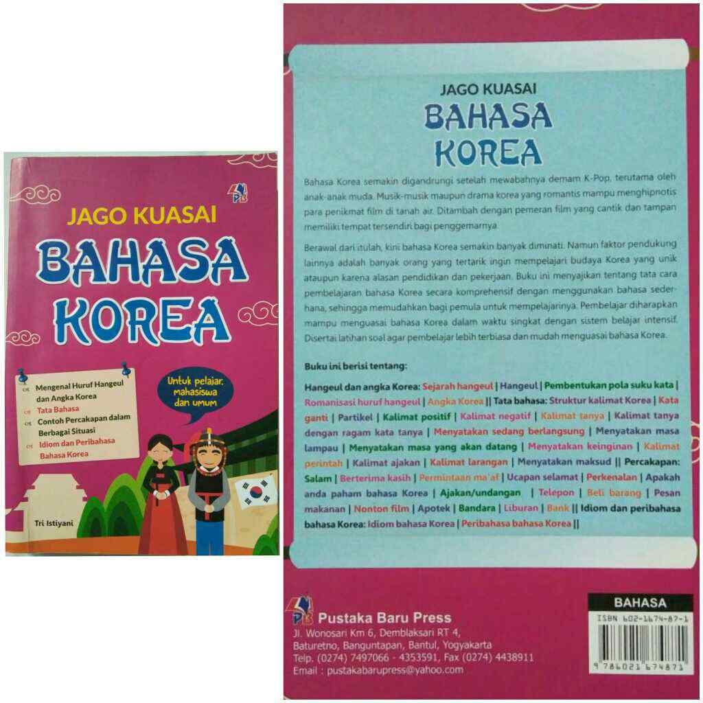Detail Rekomendasi Buku Belajar Bahasa Korea Untuk Pemula Nomer 22