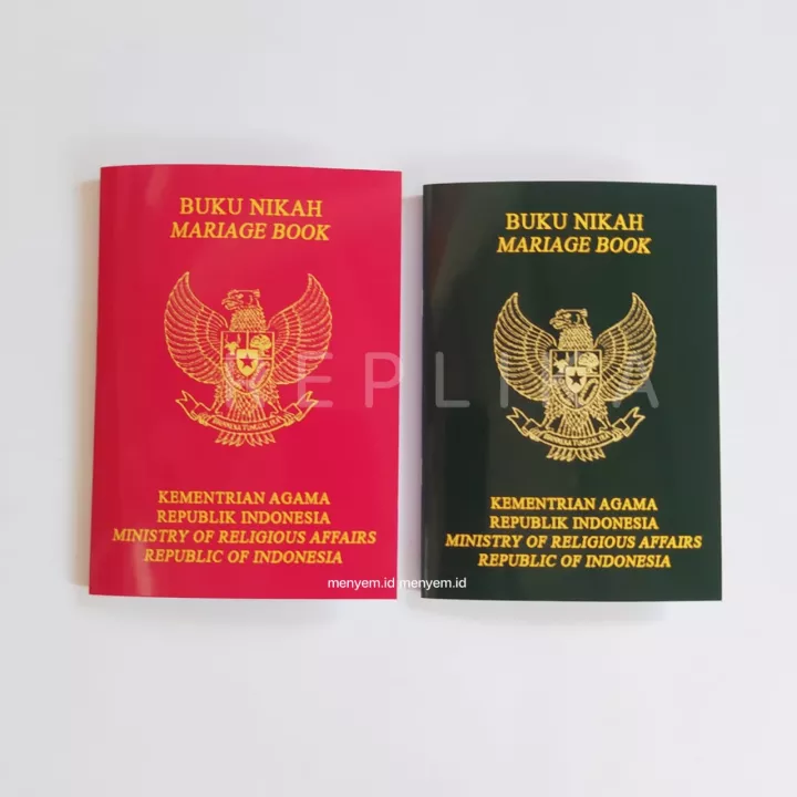 Detail Replika Buku Nikah Nomer 10