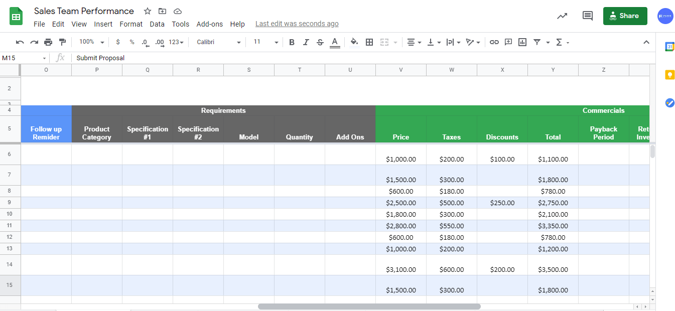 Detail Report Tracker Excel Template Nomer 19