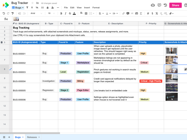 Detail Report Tracker Excel Template Nomer 27