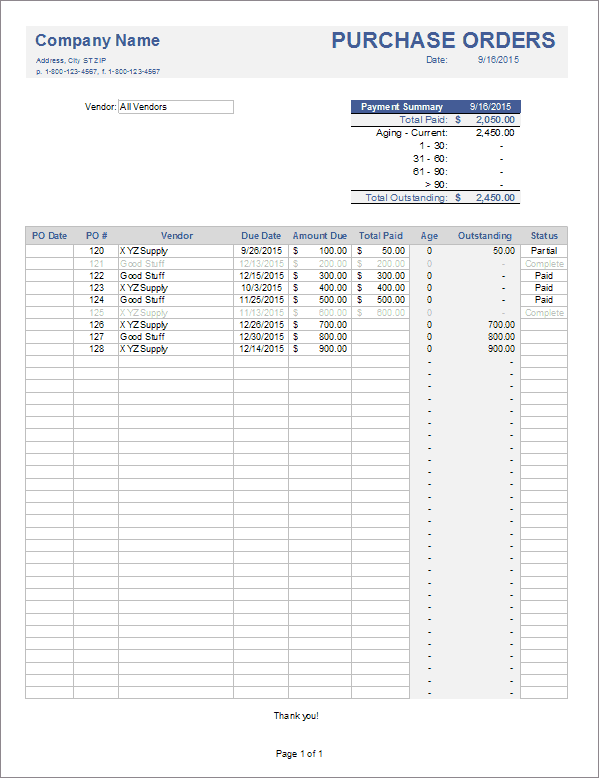 Detail Report Tracker Excel Template Nomer 31